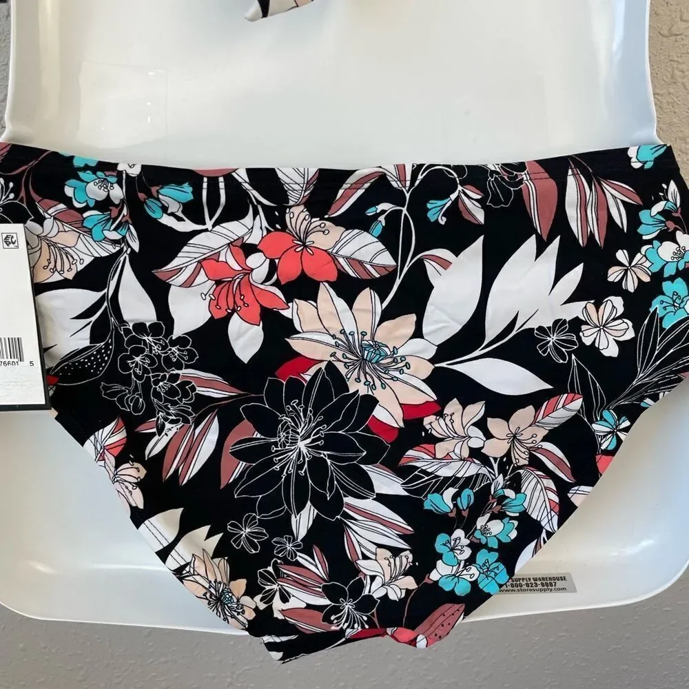 NWT Kenneth Cole Bikini and Matching Bottoms Size M 34 B/C